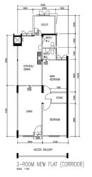 Blk 33 Bedok South Avenue 2 (Bedok), HDB 3 Rooms #574903571